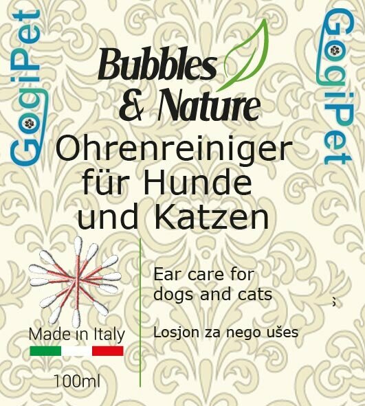 Bubbles & Nature Ohrenreinger für Hunde und Katzen