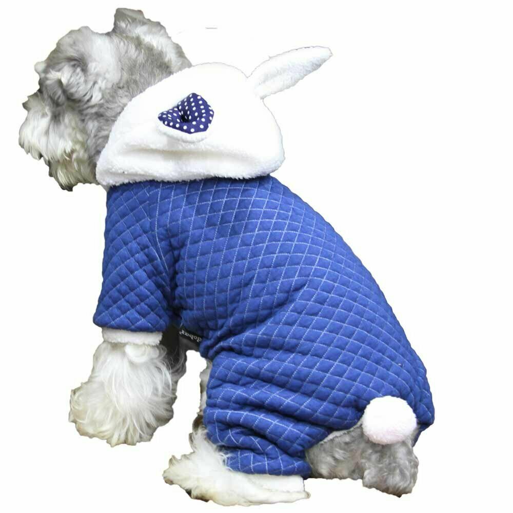 Bunny warme Hundebekleidung für den Winter Blau