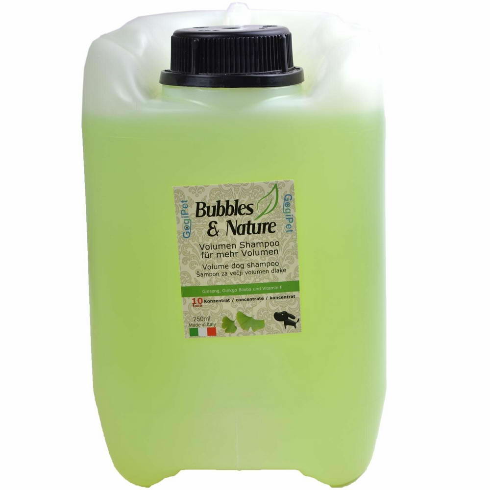 Bubbles & Nature Volumen Hundeshampoo - Salonshampoo für Hundefriseure