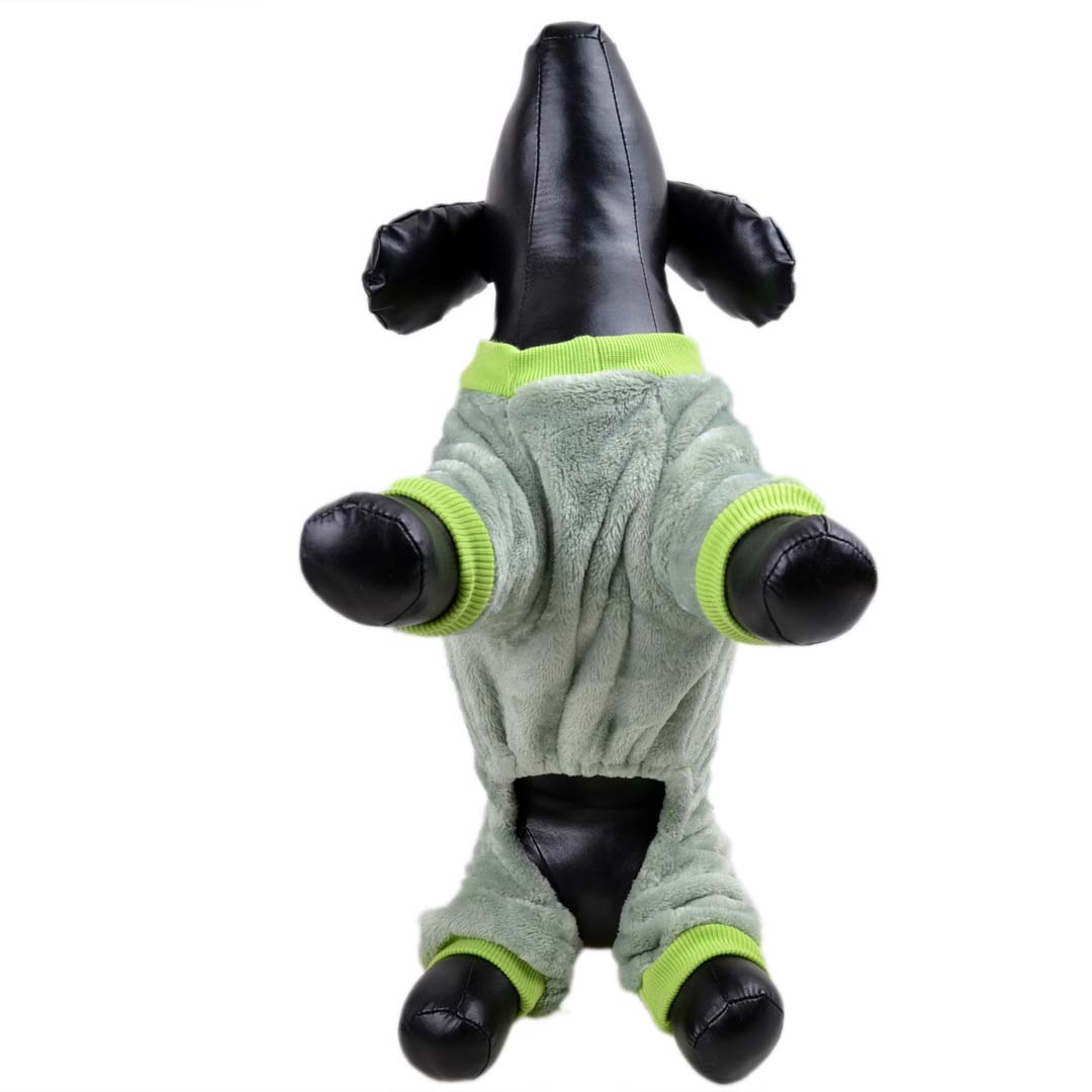 kuschelweicher 4beiniger Hundemantel, als Trainingsanzug, Hausanzug oder als warmer Hundepyjama