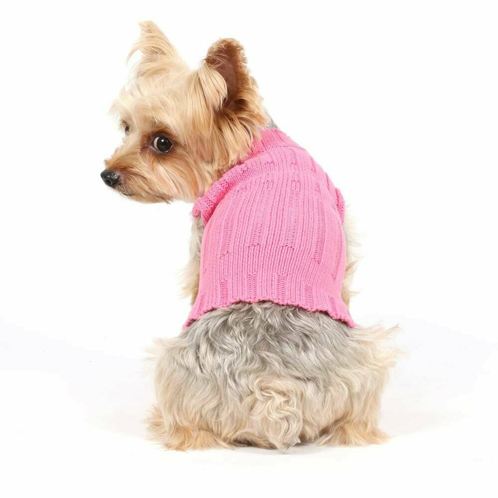 Hundesweater Pink