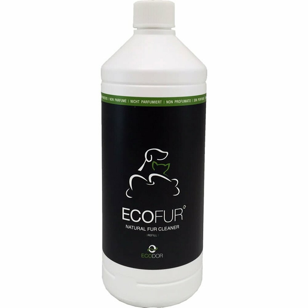 Ecodor EcoFur Fellreiniger (neue Verpackung) Trockenshampoo für Tiere