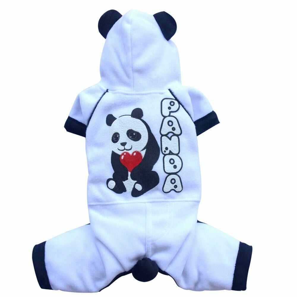 Hundekostüm für Fasching von DoggyDolly - Pandabärkostüm