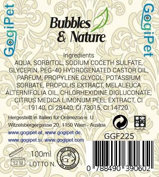 GogiPet Hundezahnpaste ohne Tierversuche - Bubbles & Nature