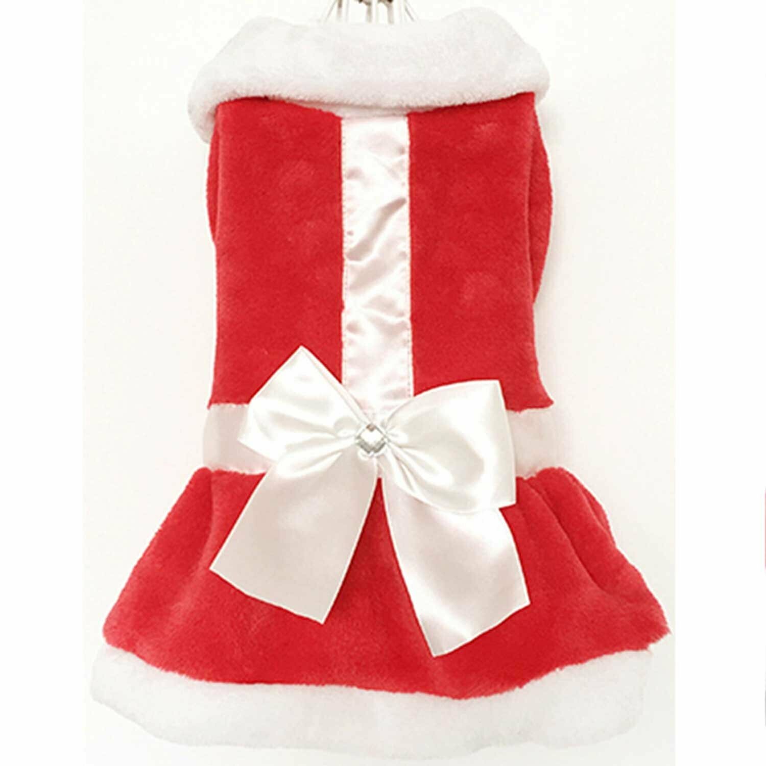 Santa Claus Weihnachtskleid für Hunde