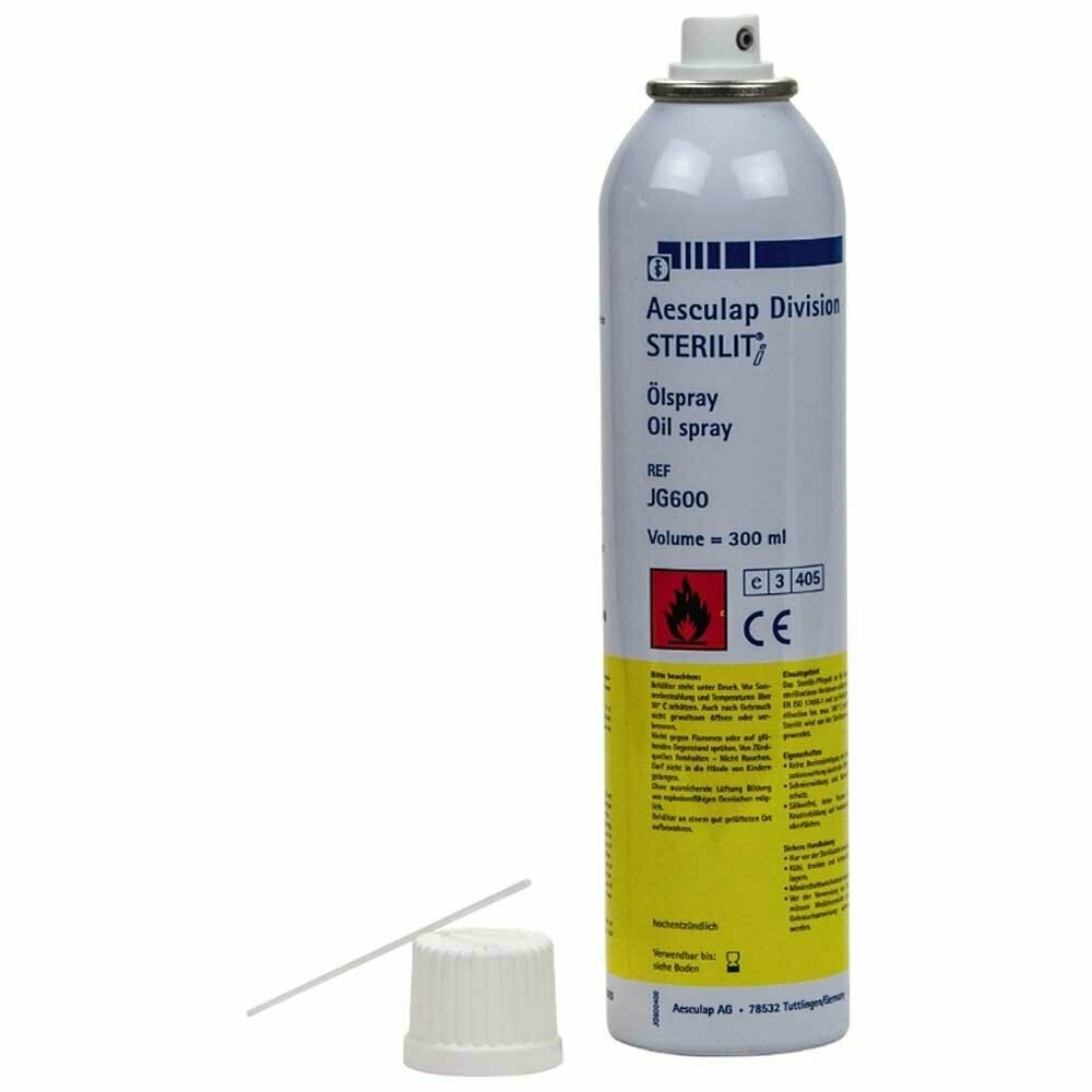 Aesculap Sterilit Ölspray für Schermaschinen, Scherköpfe und Scheren