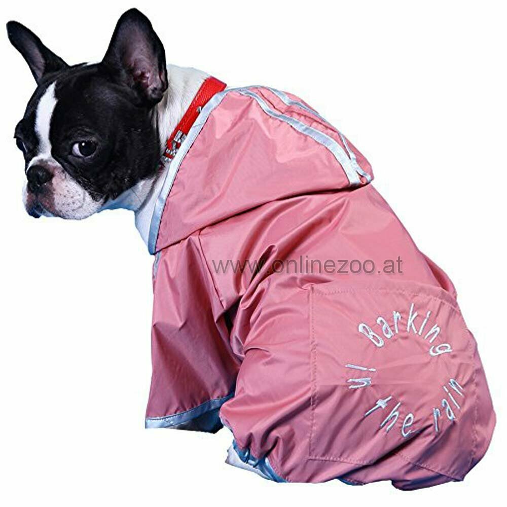 DoggyDolly DR009 - Hunderegenmantel rosa