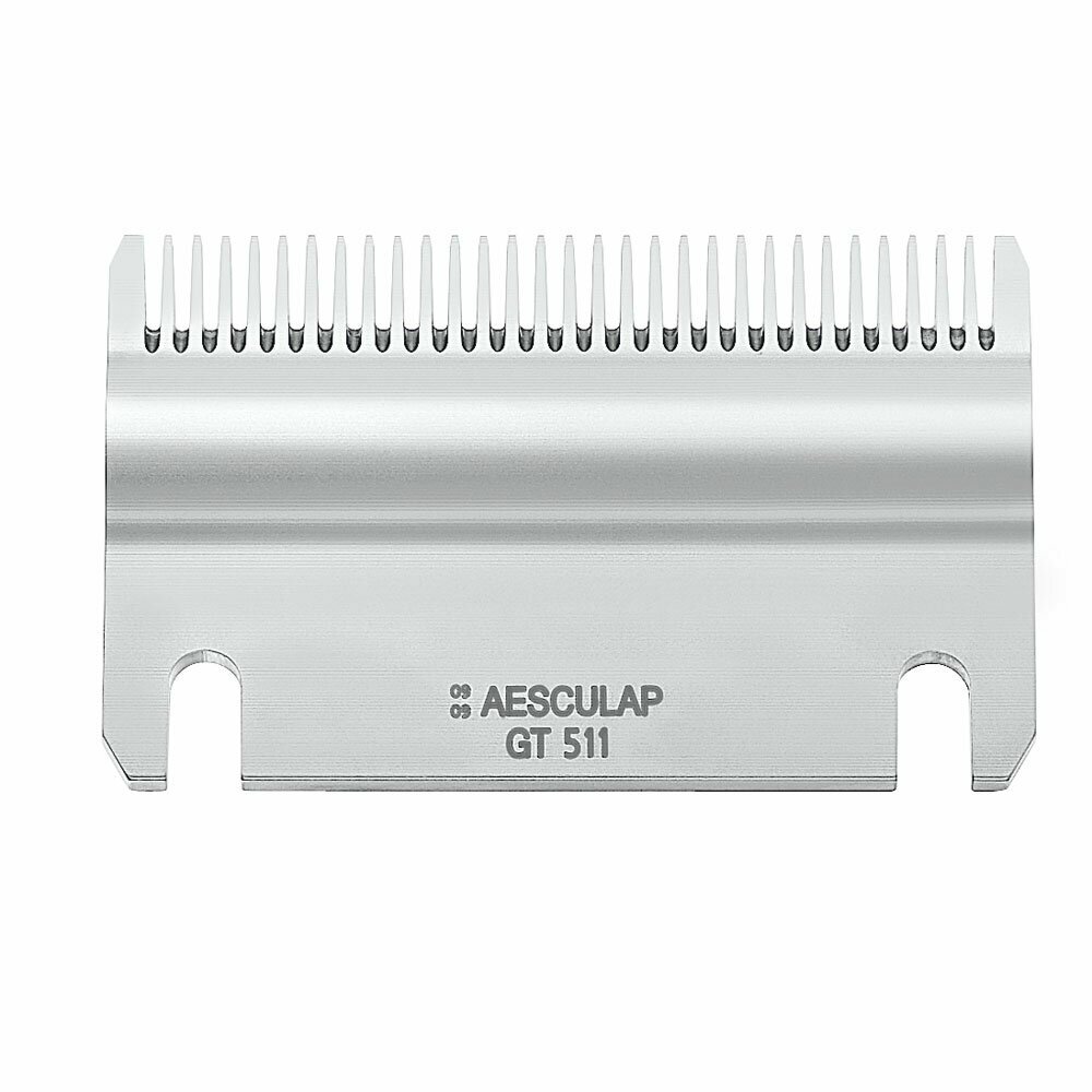 Aesculap Schermesser - untere Schneideplatte mit 31 Zähnen eng 1 mm