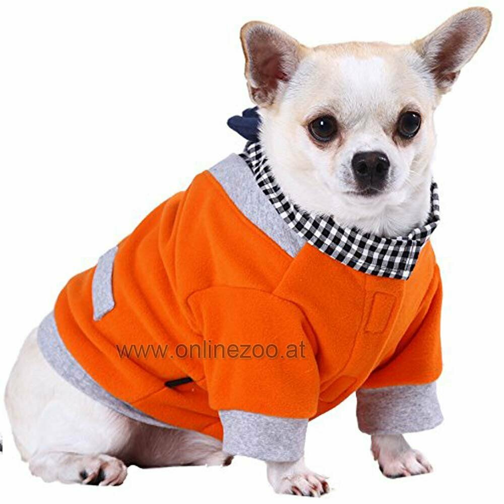 DoggyDolly W304 - warme Hundebekleidung Hundeanzug im Strickjackendesign