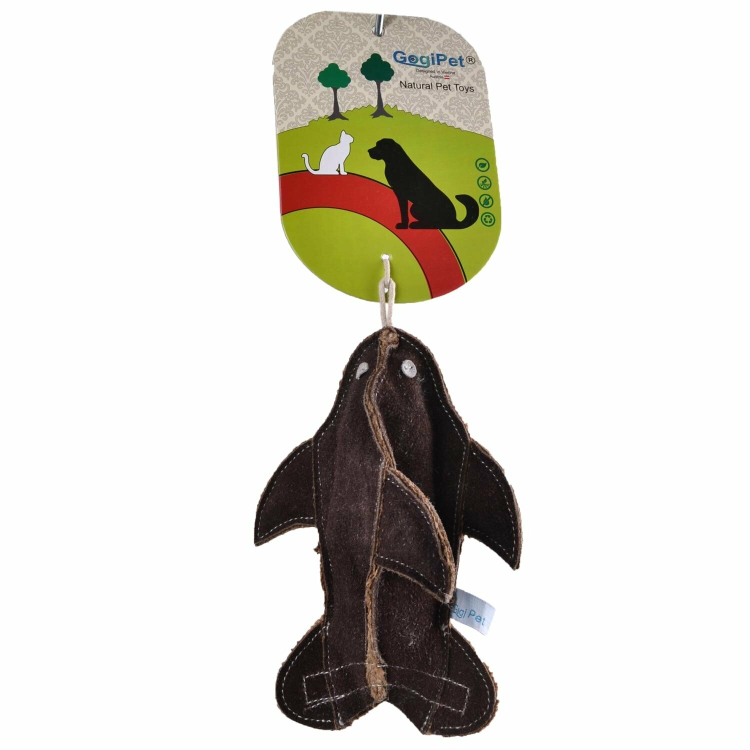 Delfin Hundespielzeug - GogiPet ® Hundespielzeug aus nachhaltigen Rohstoffen