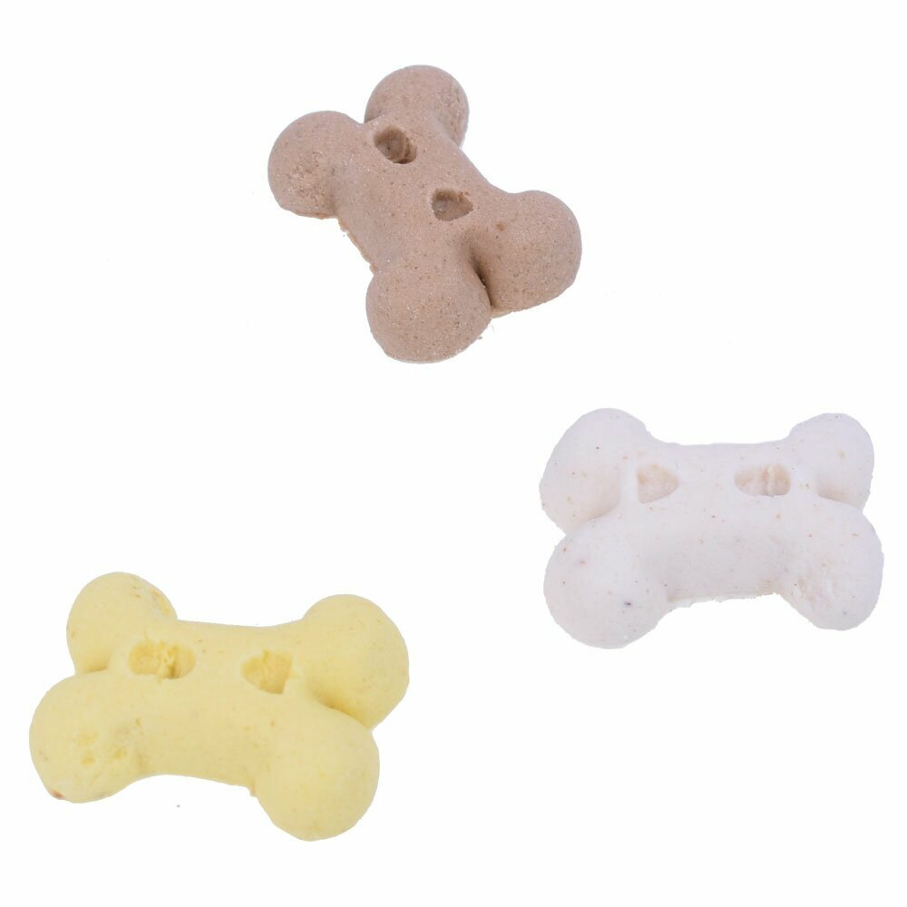 Hundeknochen - Hundekekse für Genießer - Kekse für Hunde in 3 Geschmacksrichtungen