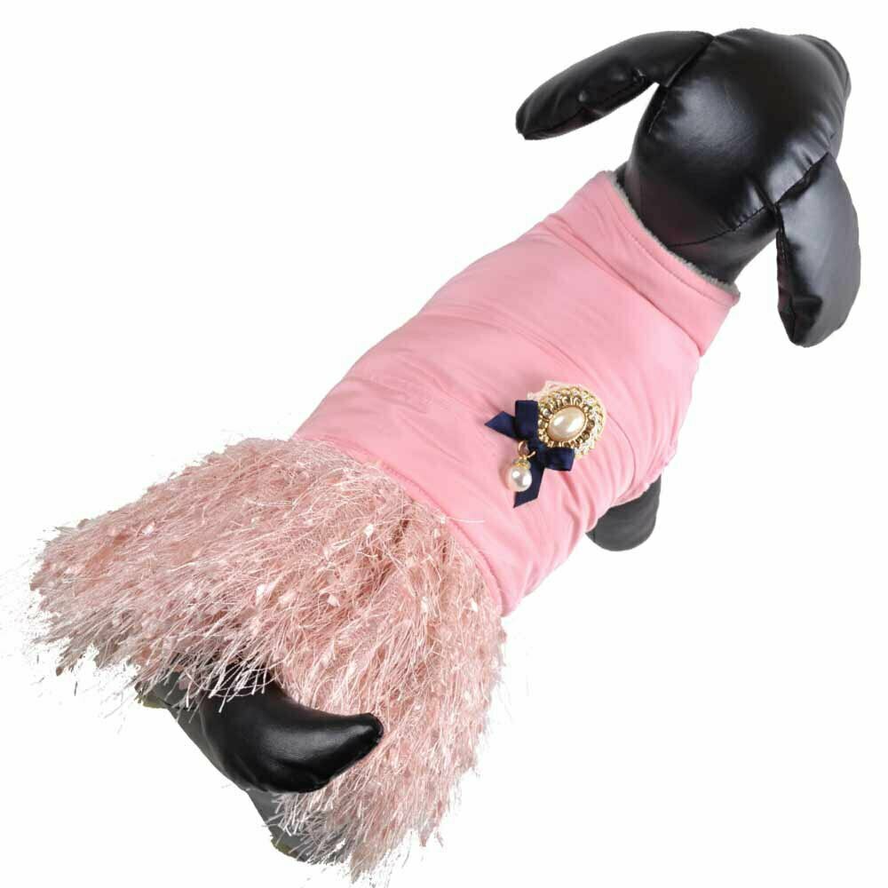 Warmes Hundekleid Pink Royal von GogiPet