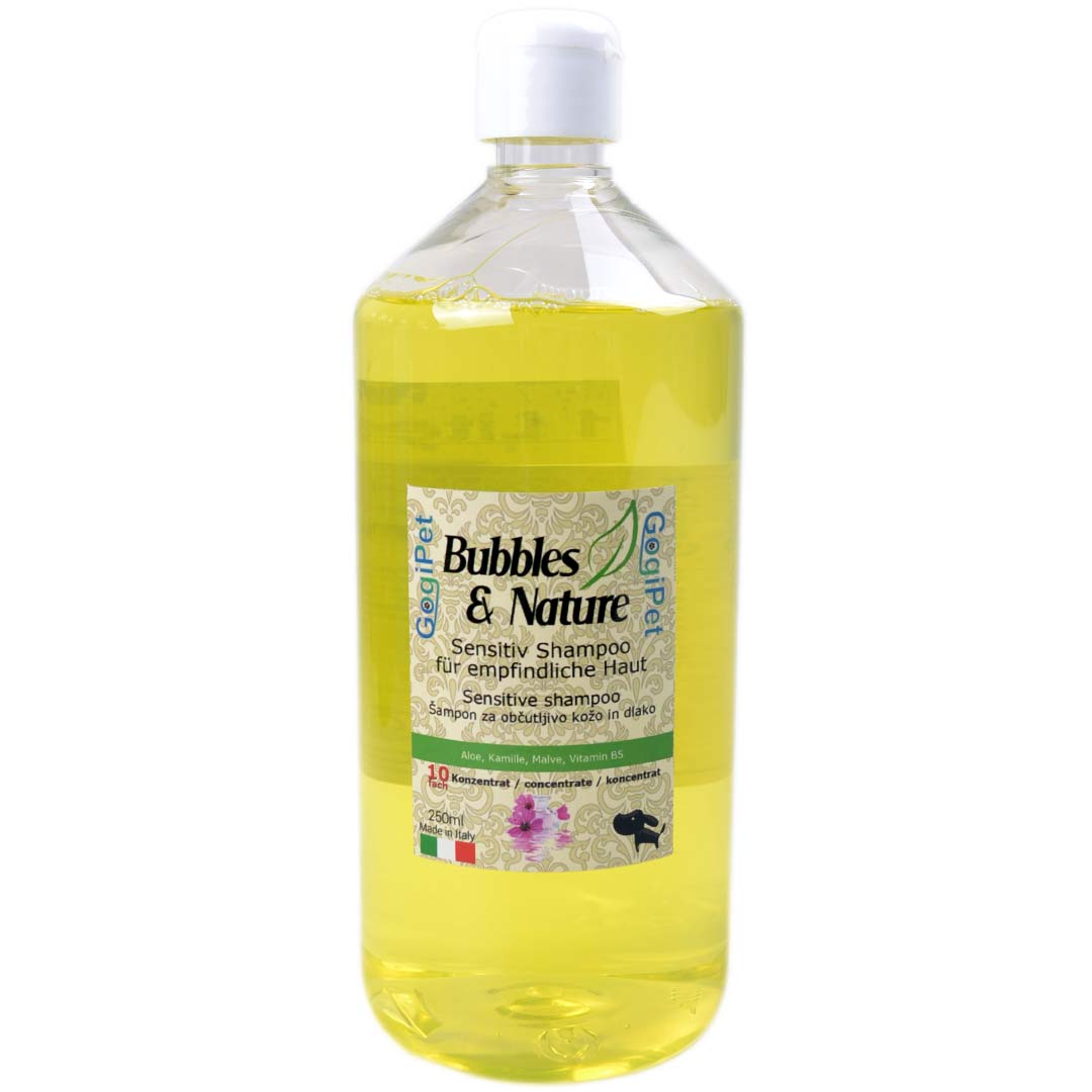 Bubbles & Nature Hundeshampoo für empfindliche Haut - GogiPet Sensitiv Hundeshampoo