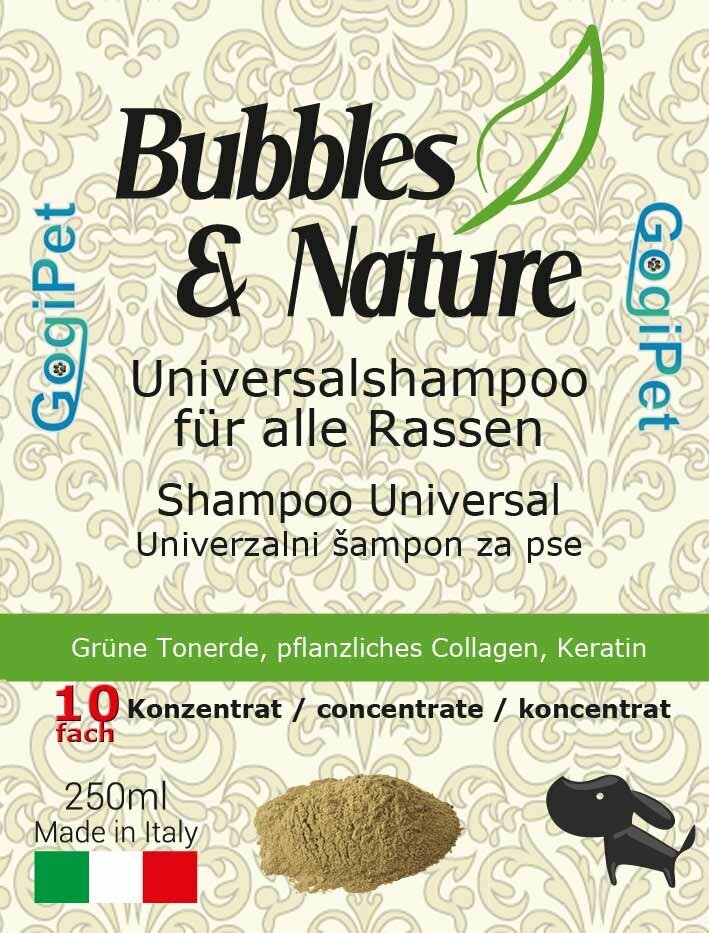 GogiPet Universal Hundeshampoo Bubbles & Nature