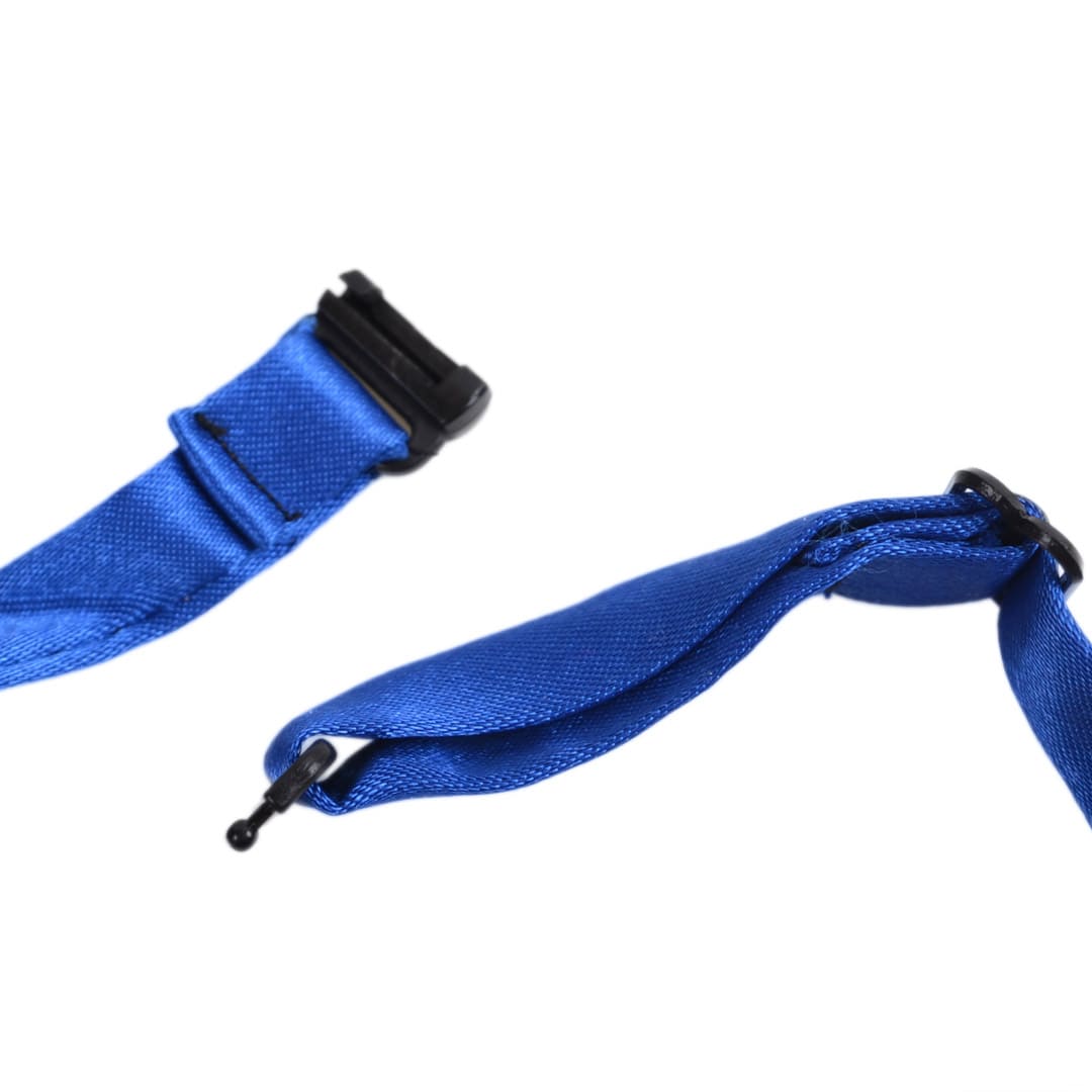 Blaue Schnellbinder Krawatte für Hunde