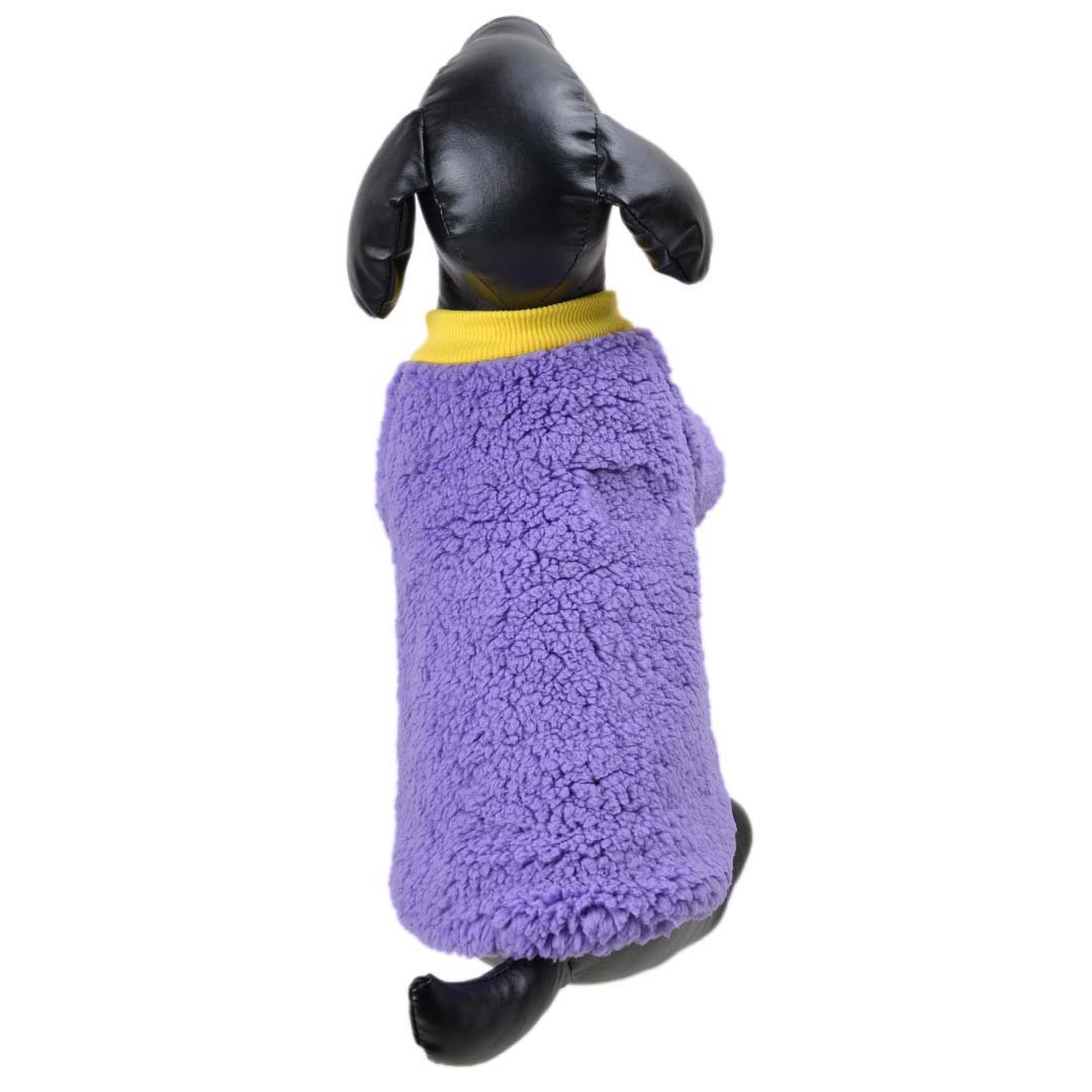 warmer Hundepullover aus Sherpa Fleece