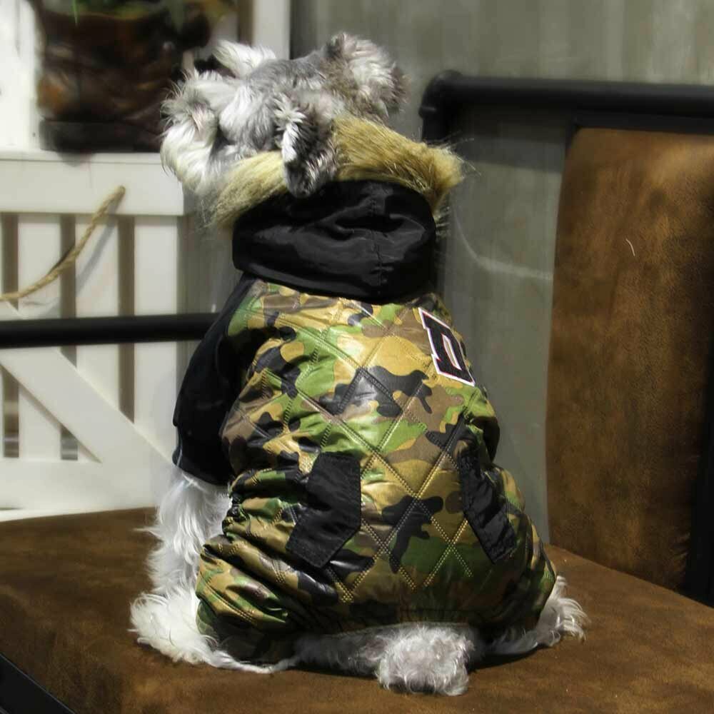 Camouflage Schneeanzug für Hunde "Hanka