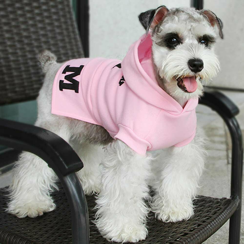 Sportlicher Pullover für Hunde in pink