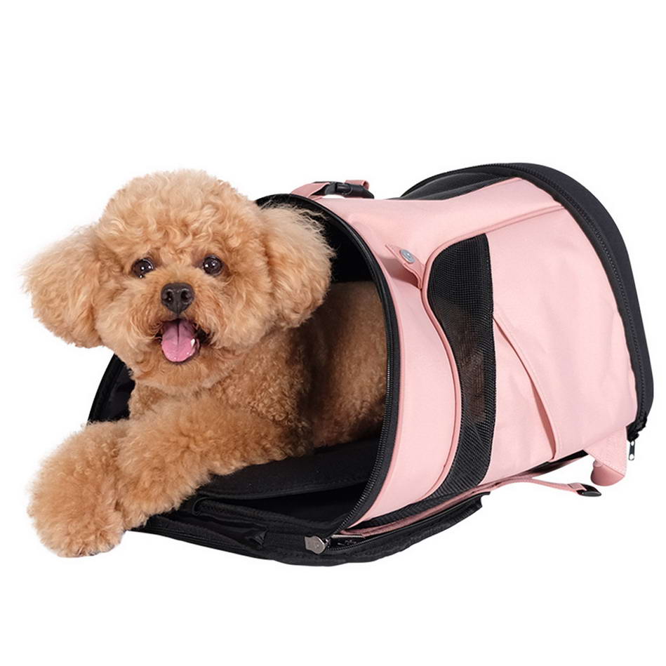 Multifunktions- Hunderucksack, als Rucksack für Hunde (hinten oder vorne), Hundetasche und Rastplatz mit Sicherheitsgurt