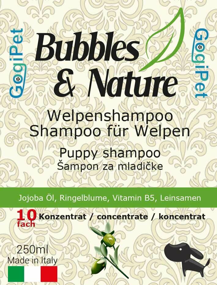 Hundeshampoo für Welpen von GogiPet - Welpenshampoo