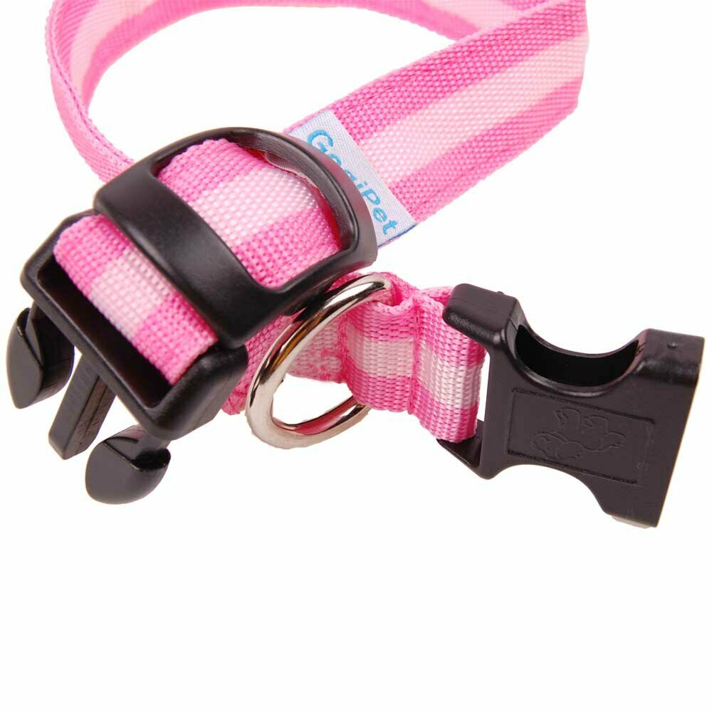 Leuchthundehalsband rosa von GogiPet ®