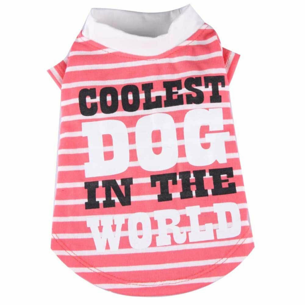 DoggyDolly Cooles dog in the world T-Shirt für große Hunde von DoggyDolly BD214