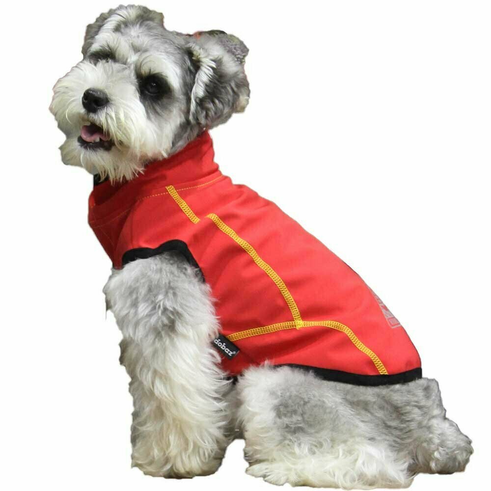 GogiPet Regenmantel für Hunde rot