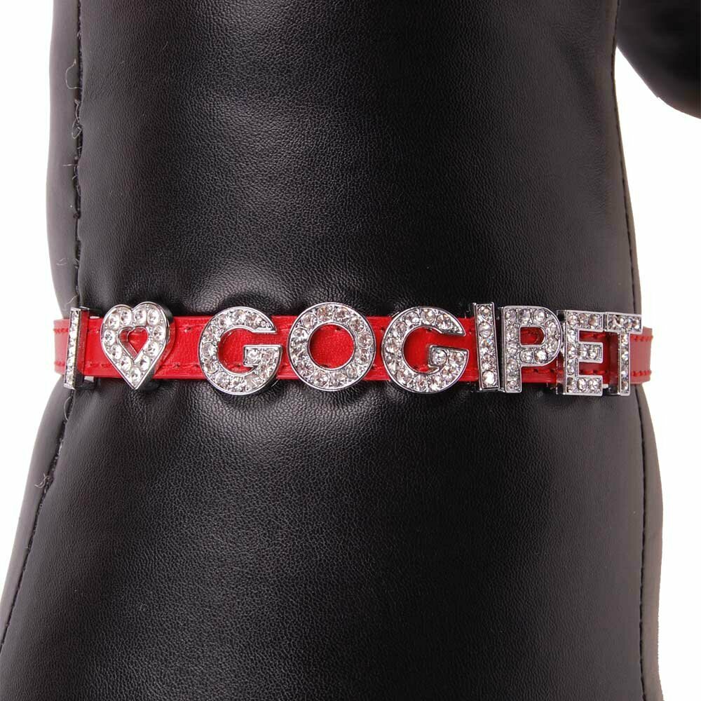 GogiPet Strassbuchstaben und Strasshalsbänder bei Onlinezoo