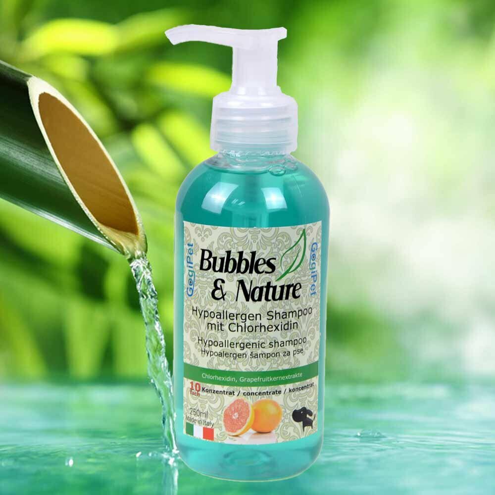 Bubbles & Nature Hyperallergen Chlorhexidin Hundeshampoo