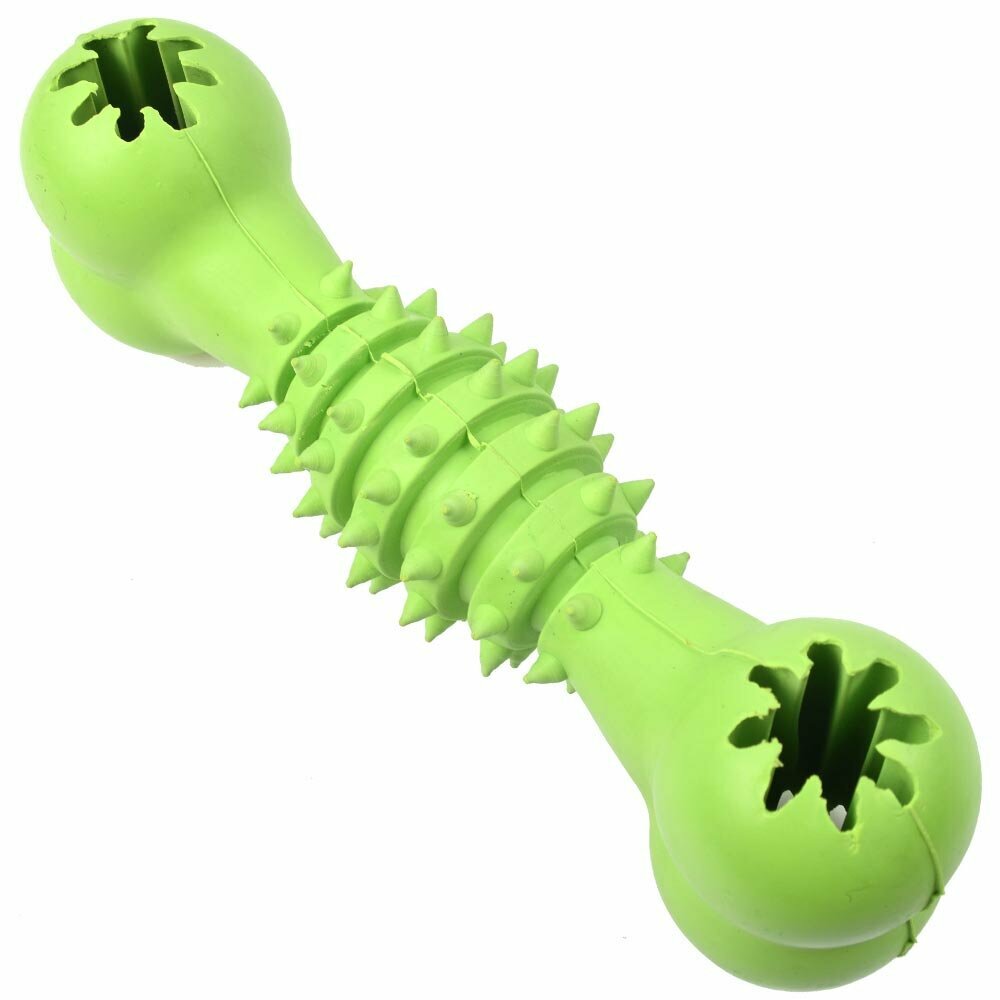 Hundespielzeug aus Gummi - Großer Gummiknochen 19 cm