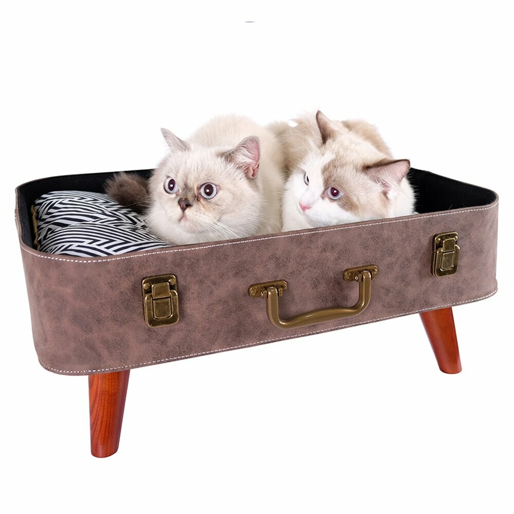 Katzenbett im Kofferdesign bzw. Hundebett