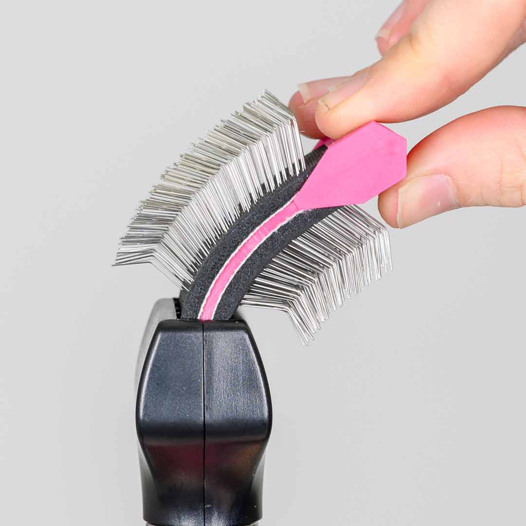 Flex Groom Profi Multibrush Single - die flexible Tierbürste für weiches feines Haar