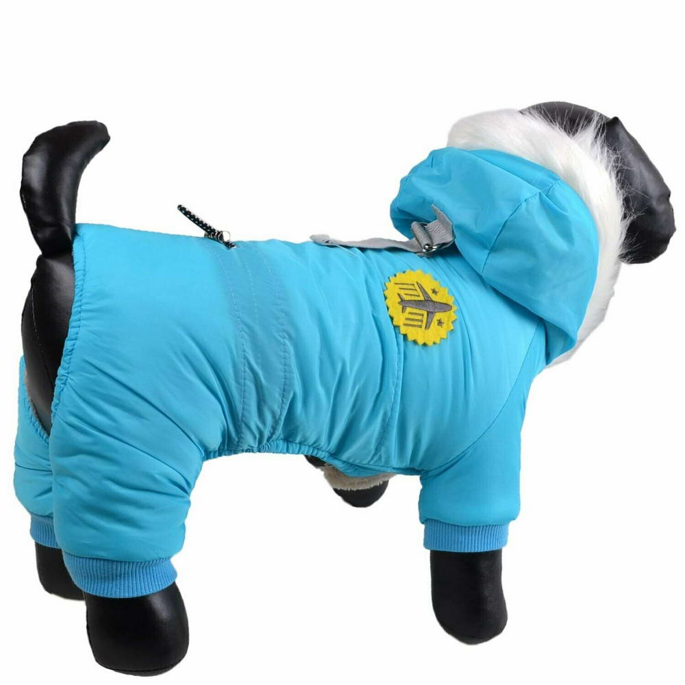 Lieblings- Hundemantel für kleine Hunde hellblau