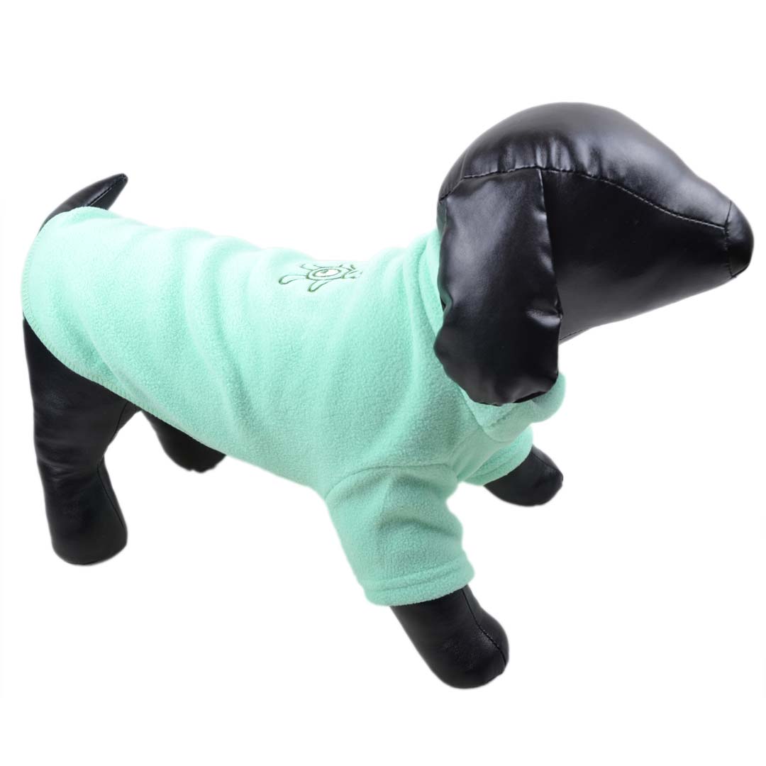 flauschig, warmer Hundesweater mit Teddy am Rücken