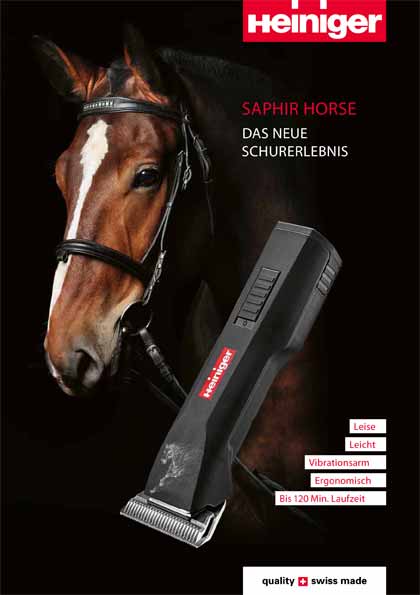 Heiniger Saphir Horse  Prospekt deutsch