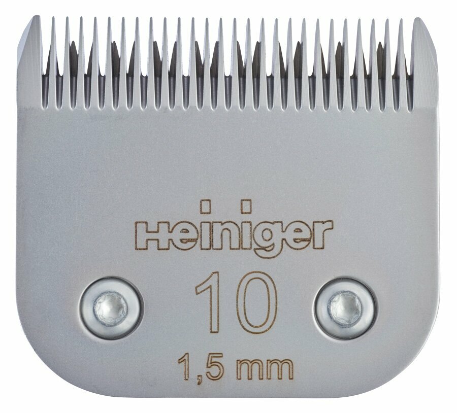 Heiniger Scherkopf #10 Schneidesatz mit 1,5 mm für Heiniger Saphir und Heiniger Opal