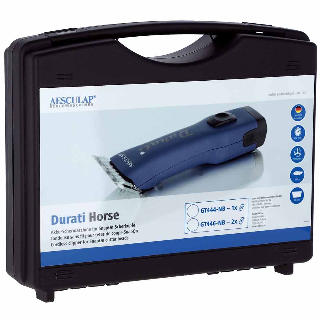 Aesculap Durati Horse im praktischen Aufbewahrungskoffer