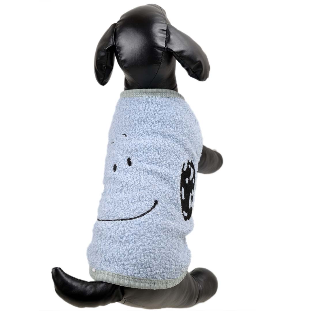 weicher Hundepullover blau - Hundesweater