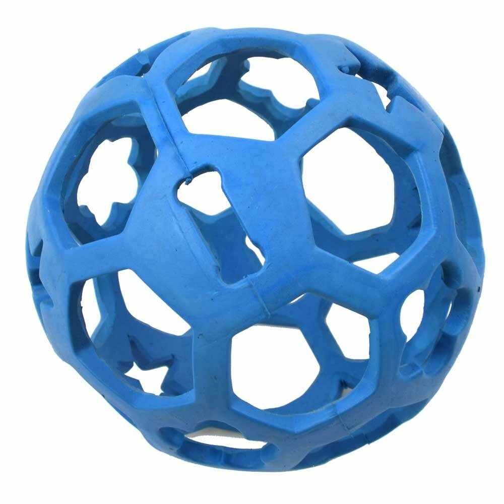 Gummiball Hundespielzeug blau von GogiPet