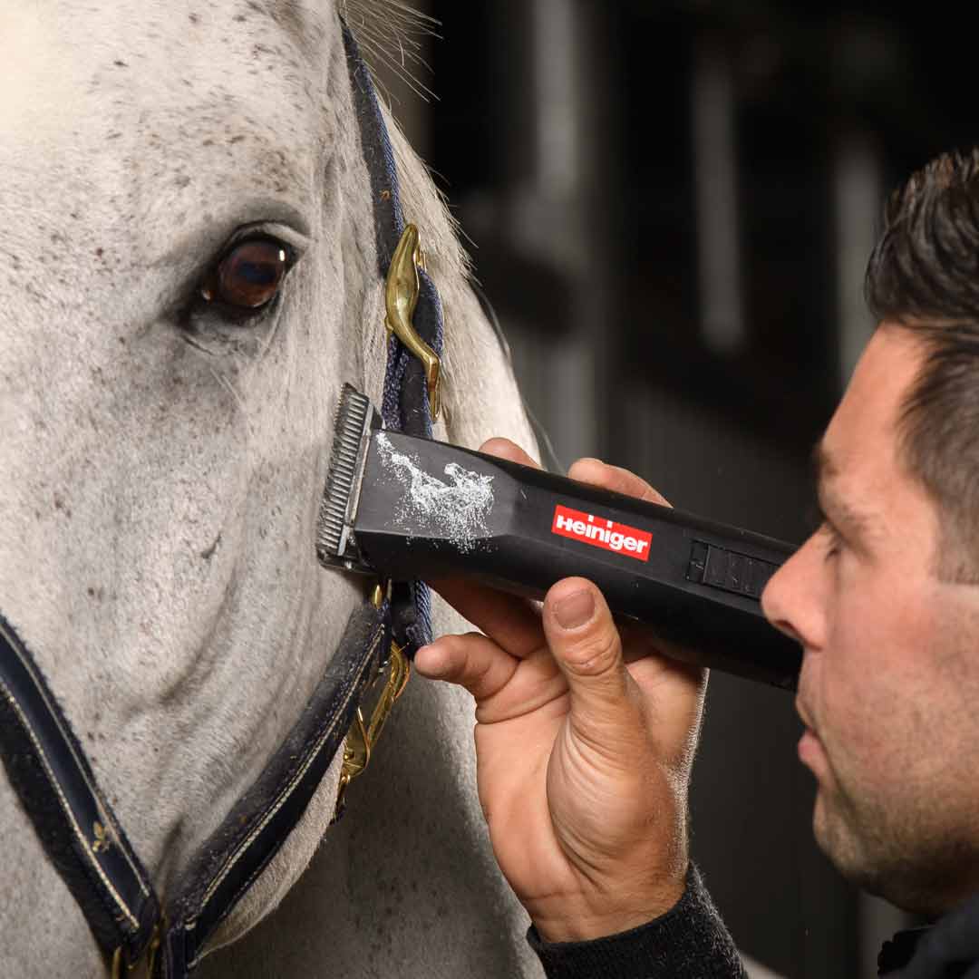 Vibrationsarme Schermaschine für die Pferdeteilschur - Heiniger Saphir Horse
