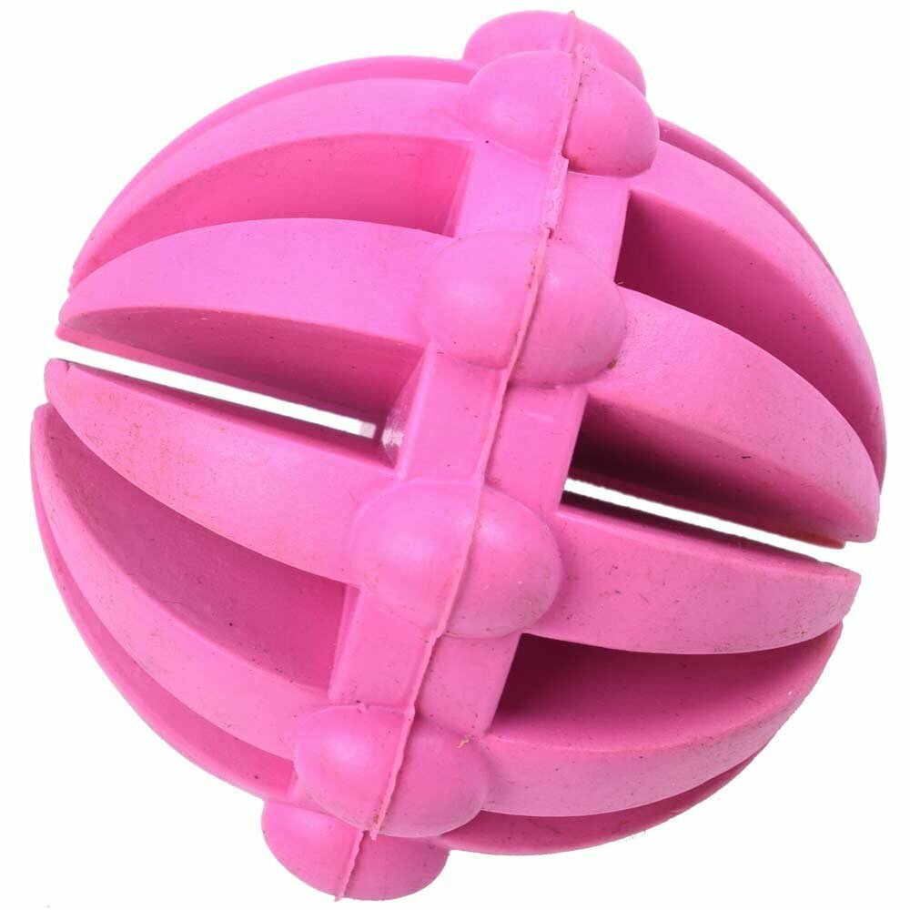 Rosa Hundespielzeug aus Gummi von GogiPet