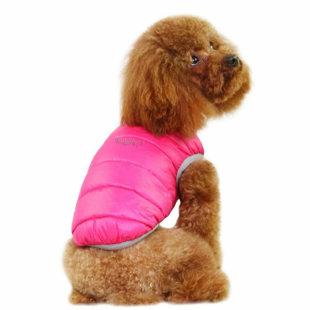 Hundewendejacke rosa oder grün je nach Lust und Laune