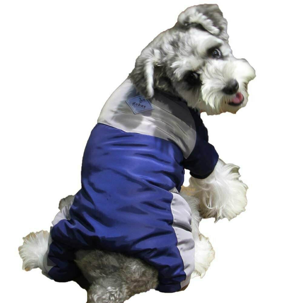 Blauer Hundemantel "Kirstin" - warme Hundebekleidung
