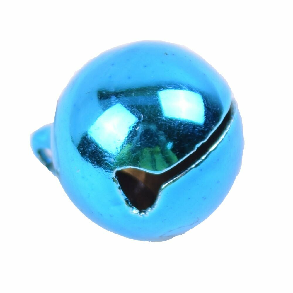 Kleines GogiPet Katzenglöckchen blau 14 mm