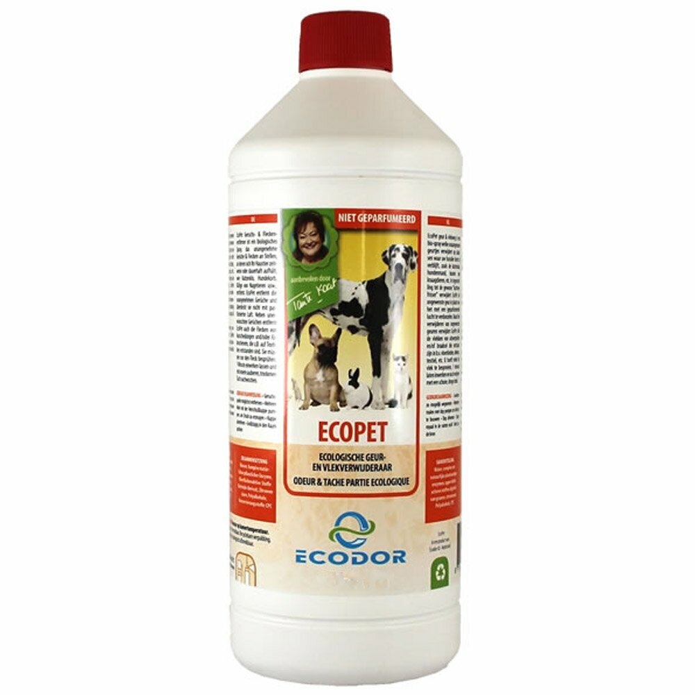 EcoPet 1 Liter Nachfüllung - der Fleckenentferner und Geruchentferner von Ecodor