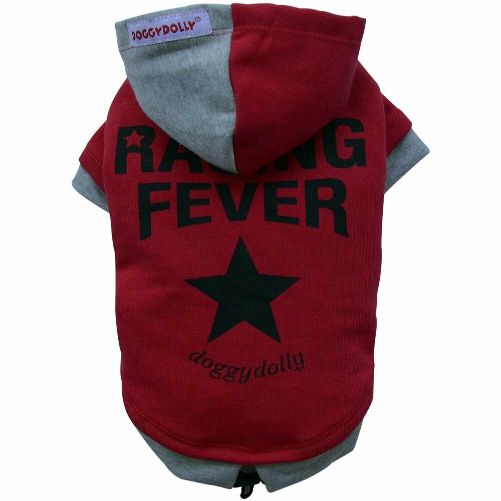 Racing Fever Hundepullover rot von DoggyDolly