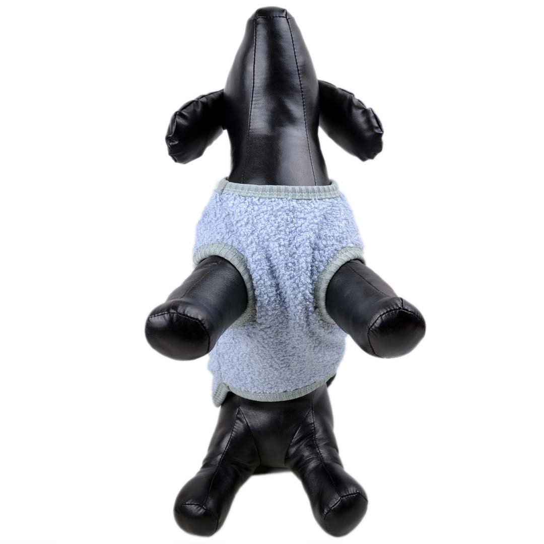 Moderner blauer Hundepullover für kuschelfreudige Hunde