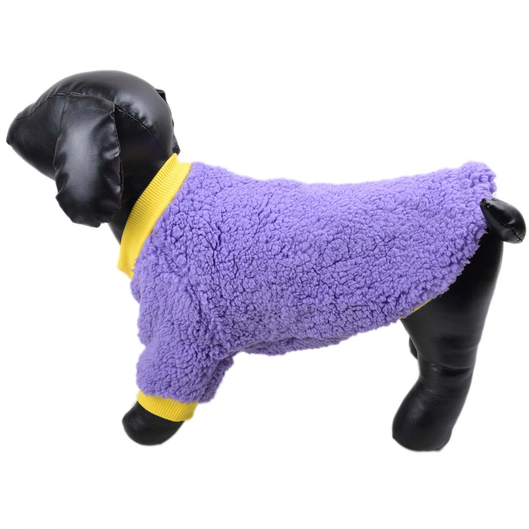 warme Hundebekleidung aus Sherpa Fleece warmer Hundesweater
