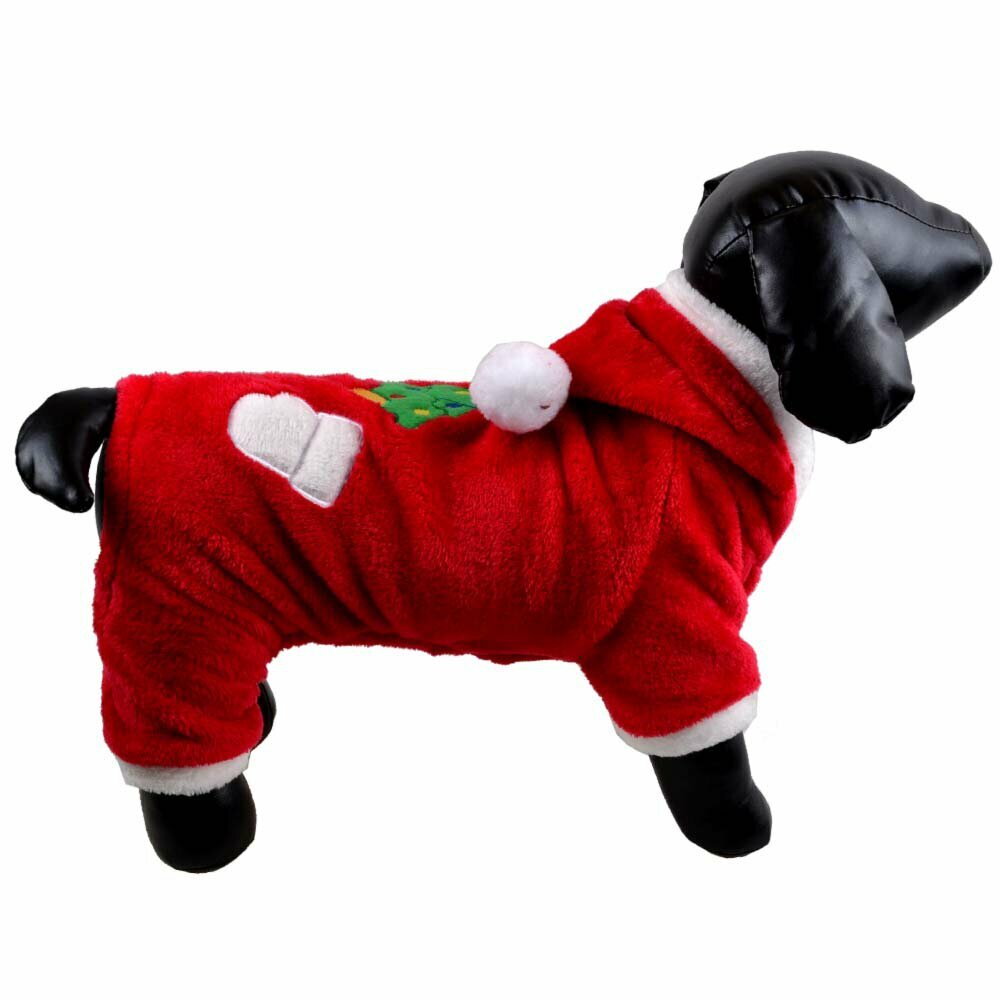 Weihnachtsmann Kostüm für Hunde