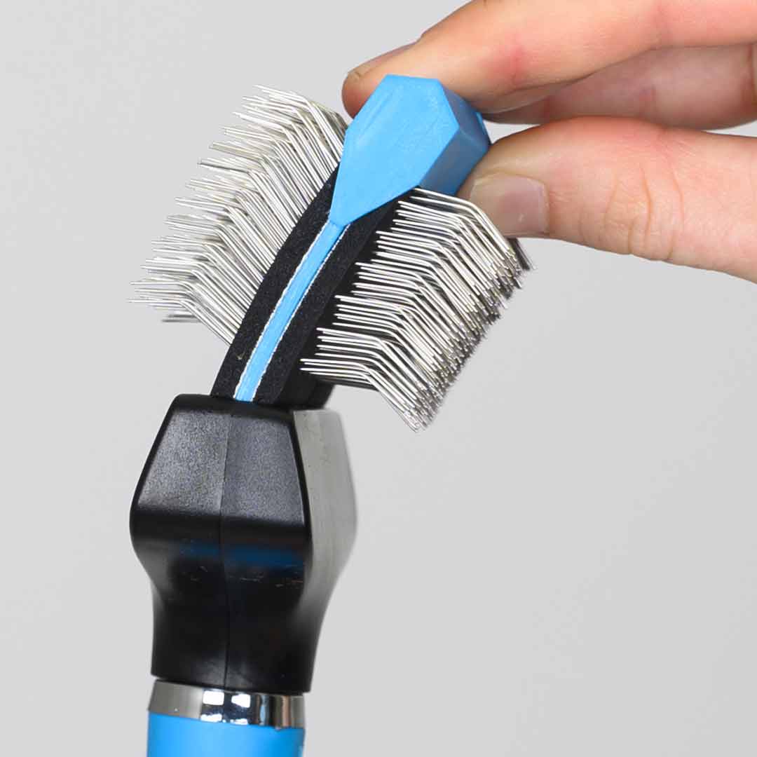 Flex Groom Profi Multibrush Single - flexible Tierbürste für dichtes schweres Haar